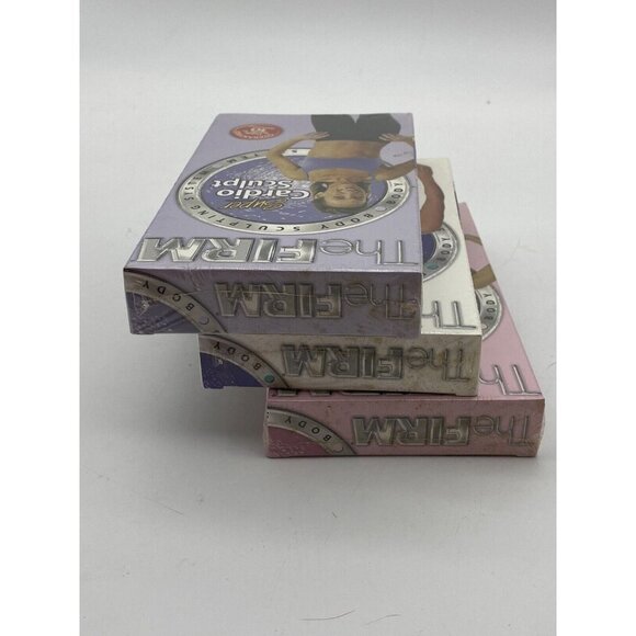The Firm Workout VHS Tapes New Set Of 3 Lower Body Sculpt Abs Sculpt Cardio - Picture 14 of 15